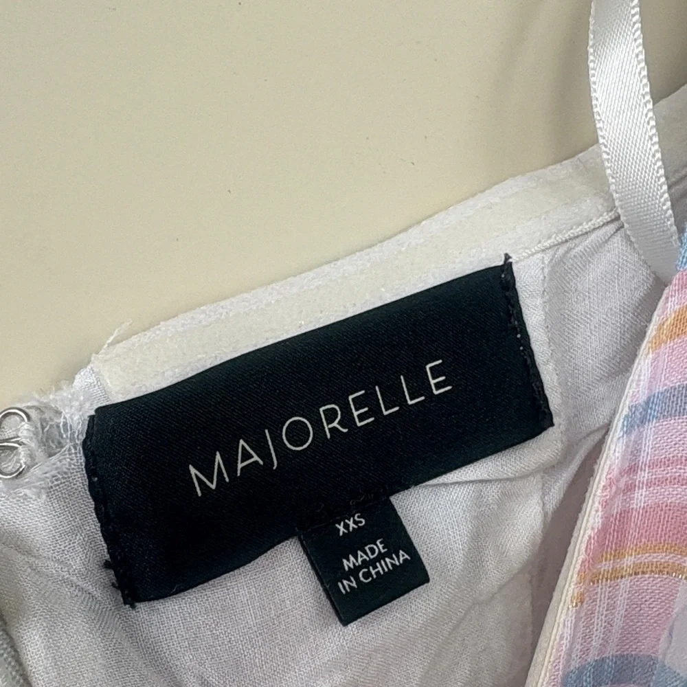 MAJORELLE Pastel Plaid Blouse - Picture 3 of 8